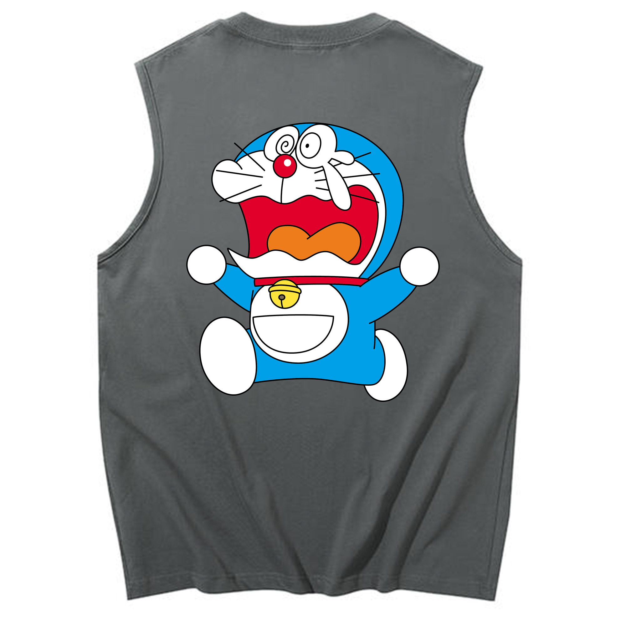 （画像用） ドラえもん Doraemon コットン100％タンクトップ（背面プリント）